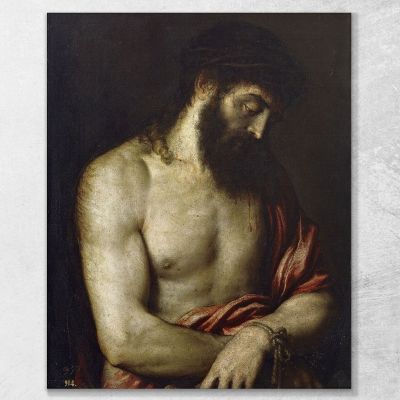 Ecce Homo 2 Titian Tiziano Vecellio ttn23 canvas print 