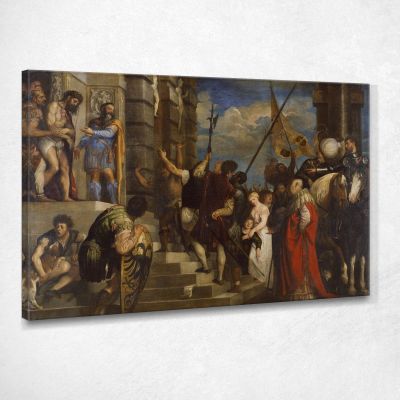 Ecce Homo 3 Titian Tiziano Vecellio ttn24 canvas print 