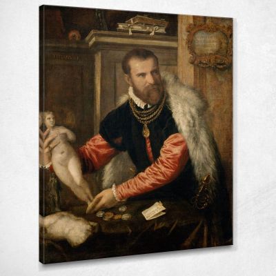 Jacopo Strada Titian Tiziano Vecellio ttn32 canvas print 