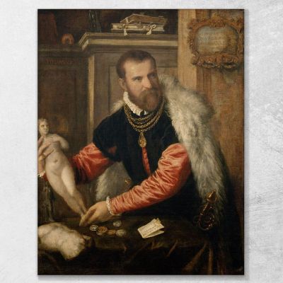 Jacopo Strada Titian Tiziano Vecellio ttn32 canvas print 