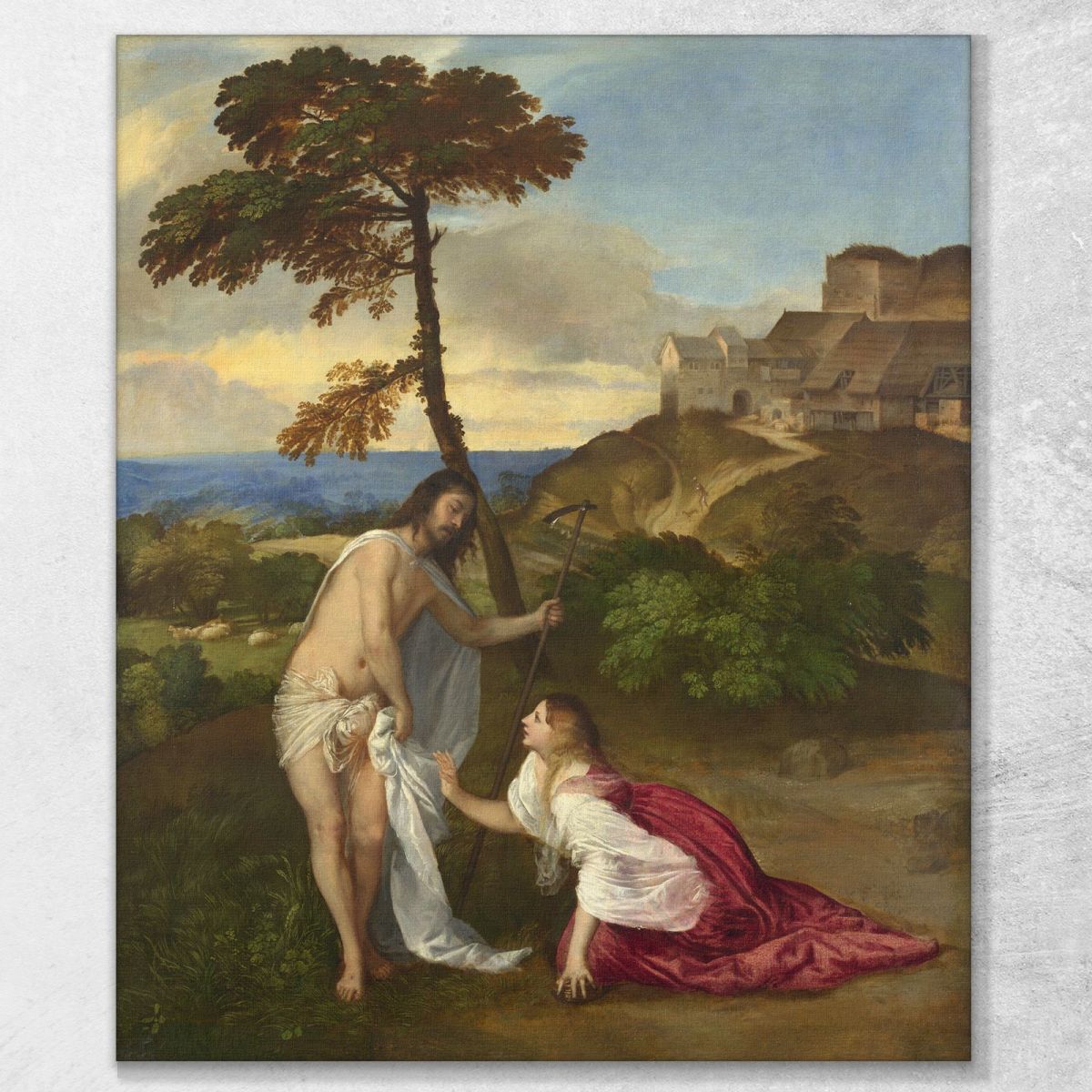 Noli And Tangere Titian Tiziano Vecellio ttn39 canvas print 