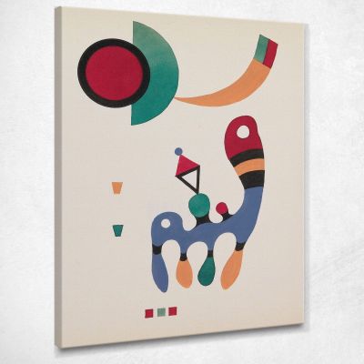 11 Paintings And 7 Poems Wassily Kandinsky wk2 canvas print 