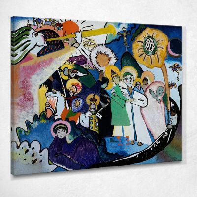 All Saints Day I Wassily Kandinsky wk5 canvas print 