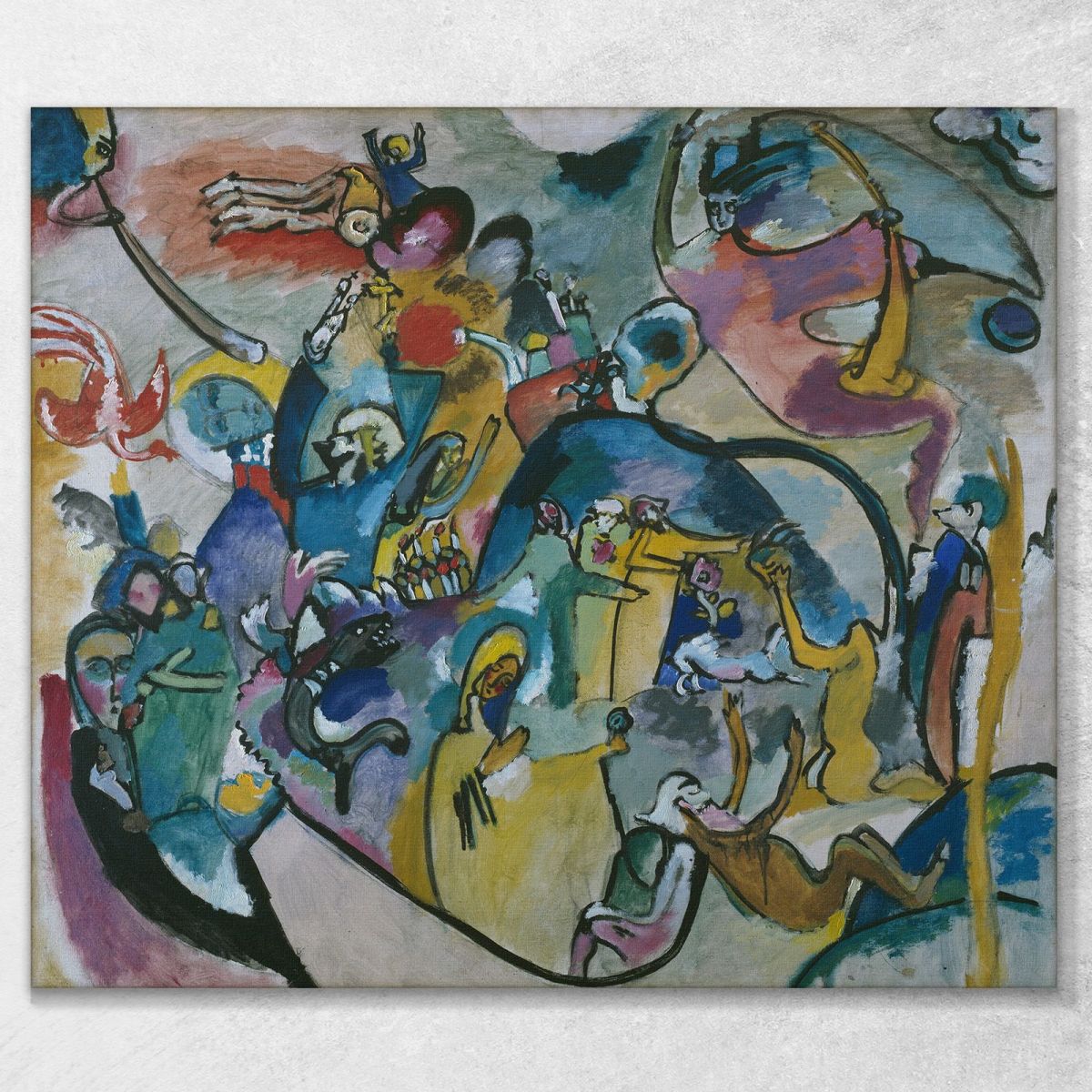 All Saints Day Ii Wassily Kandinsky wk6 canvas print 
