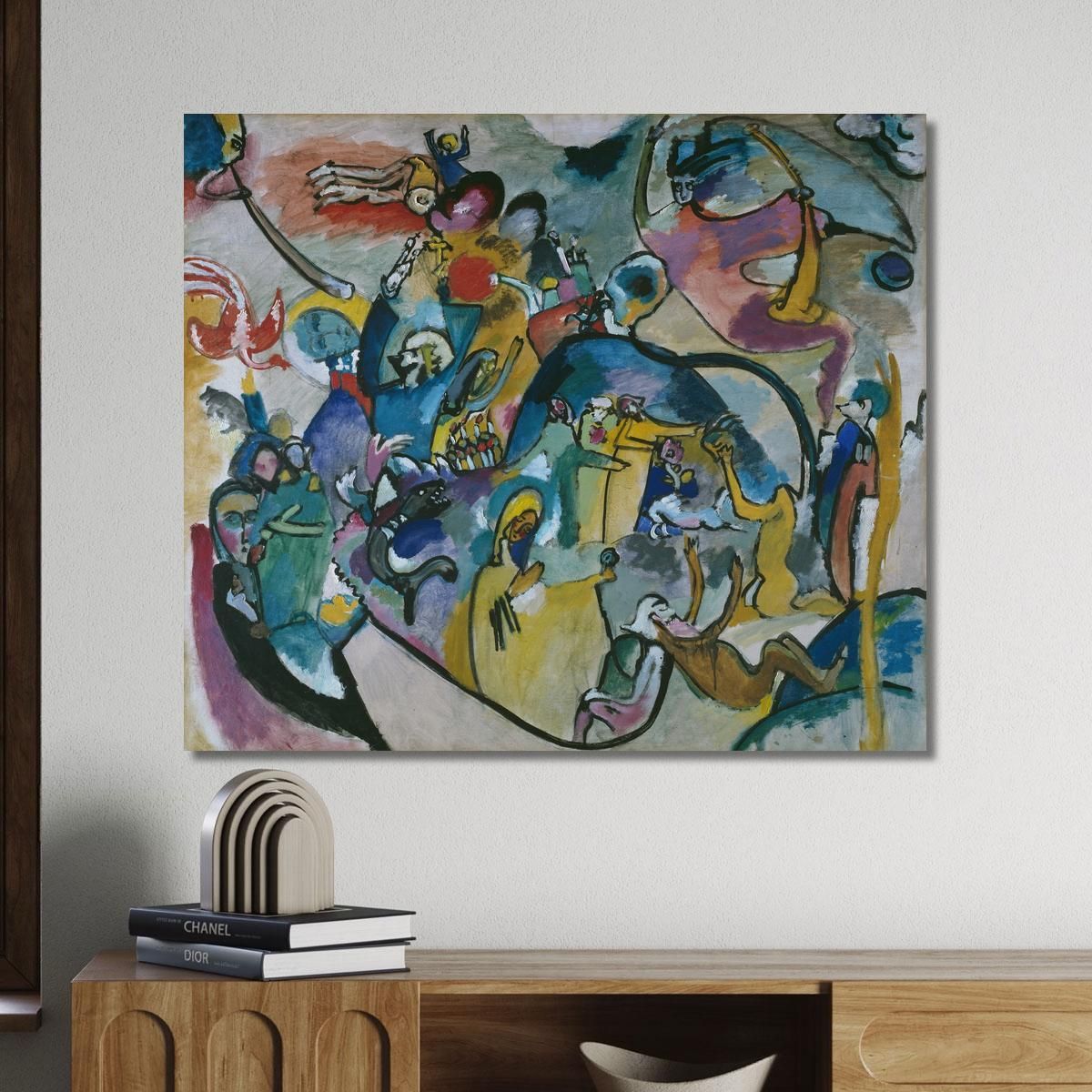 All Saints Day Ii Wassily Kandinsky wk6 canvas print 