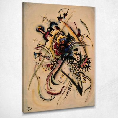 With One Voice 1916 Wassily Kandinsky wk7 canvas print 