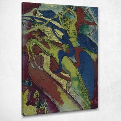 Apocalyptic Riders I Wassily Kandinsky wk9 canvas print 