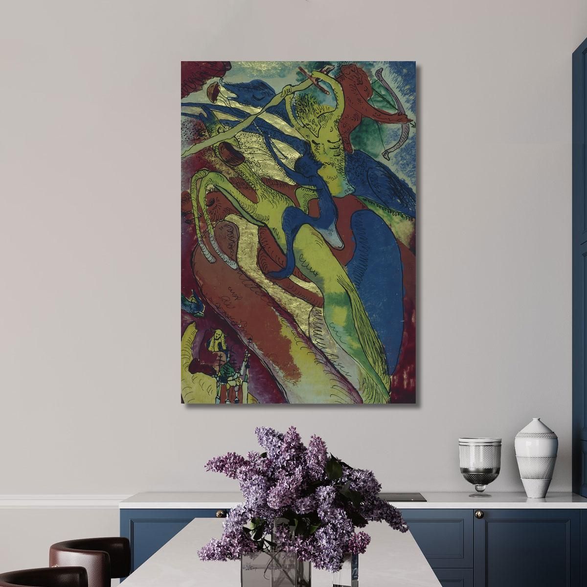 Apocalyptic Riders I Wassily Kandinsky wk9 canvas print 