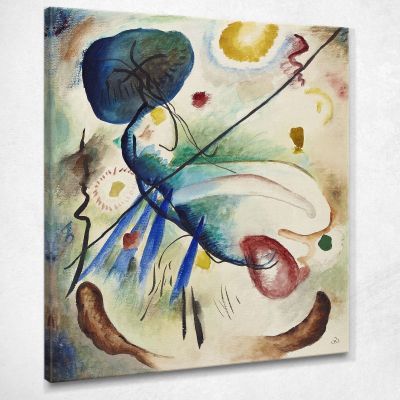 Watercolor With Line Wassily Kandinsky wk11 canvas print 