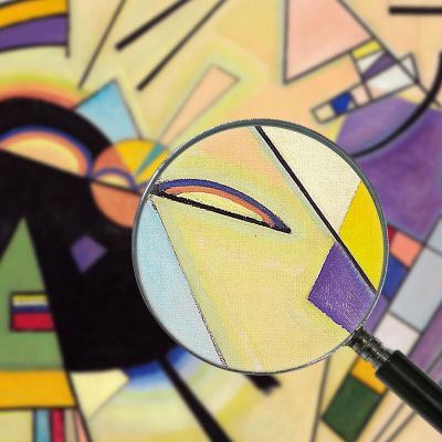 Black And Violet 1923 Wassily Kandinsky wk19 canvas print