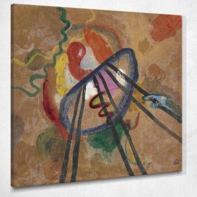 Boot Wassily Kandinsky wk28 canvas print 