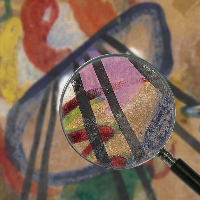 Boot Wassily Kandinsky wk28 canvas print