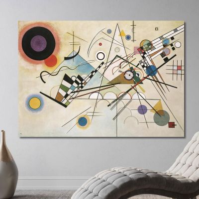 Composition Viii Wassily Kandinsky wk38 canvas print 