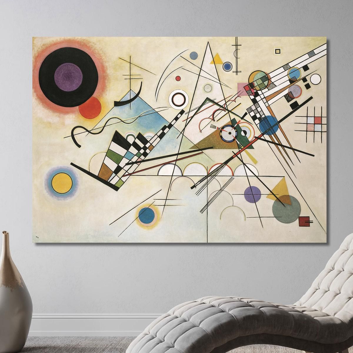 Composition Viii Wassily Kandinsky wk38 canvas print 
