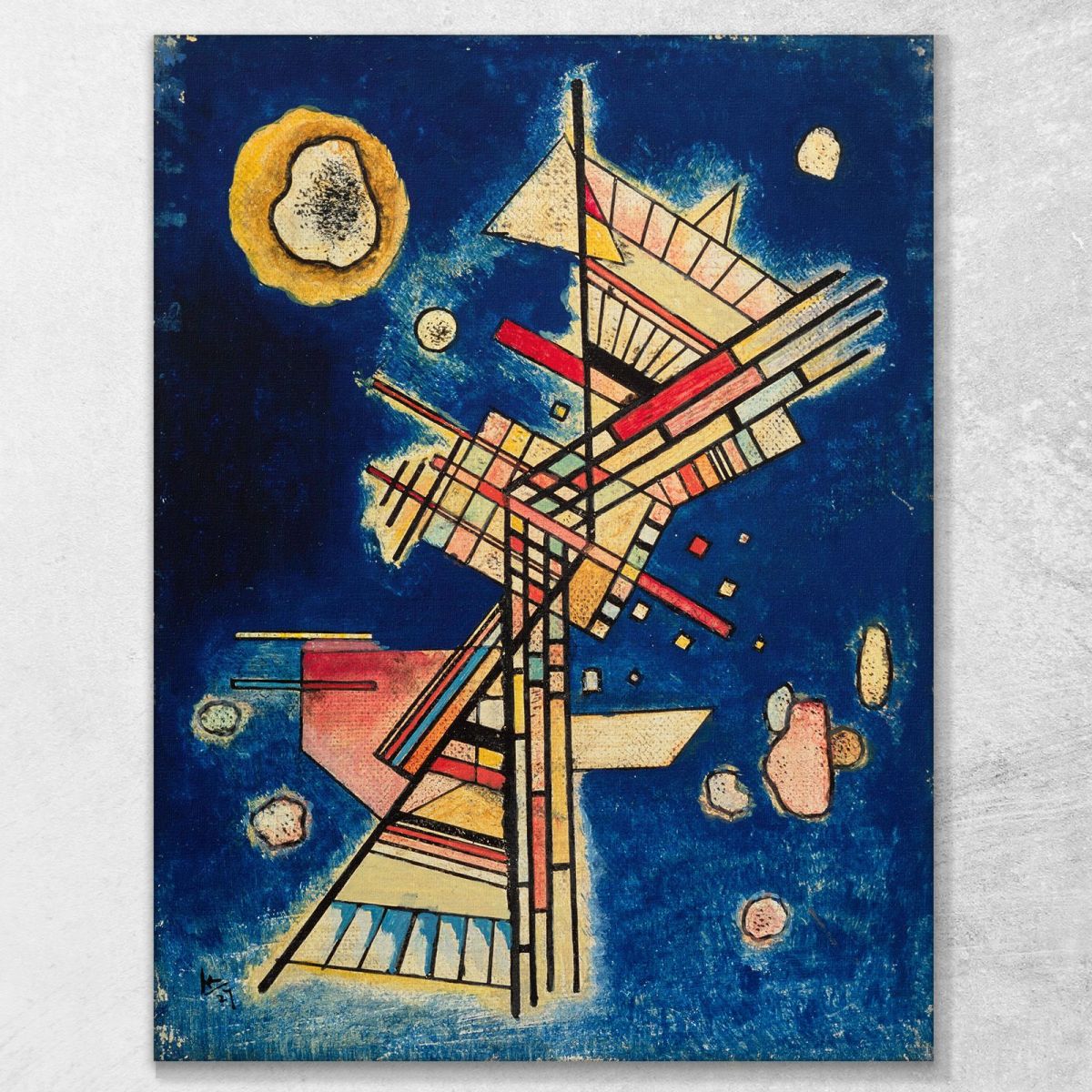 Dark Freshness Wassily Kandinsky wk42 canvas print 