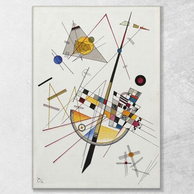Delicate Tension Wassily Kandinsky wk43 canvas print 