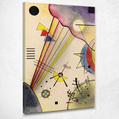 Clear Connection Clear Connection Wassily Kandinsky wk47 canvas print 