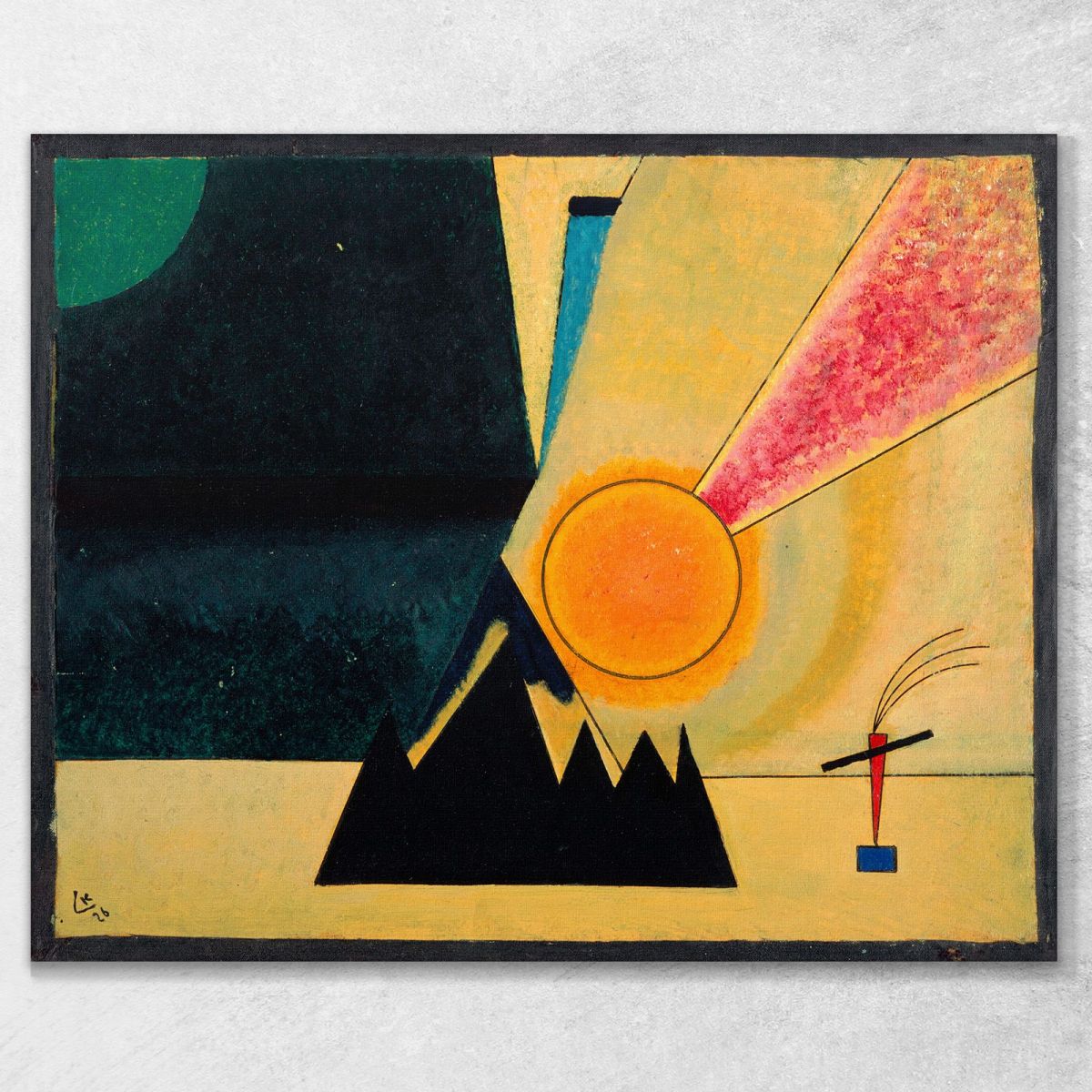 Development Wassily Kandinsky wk49 canvas print 