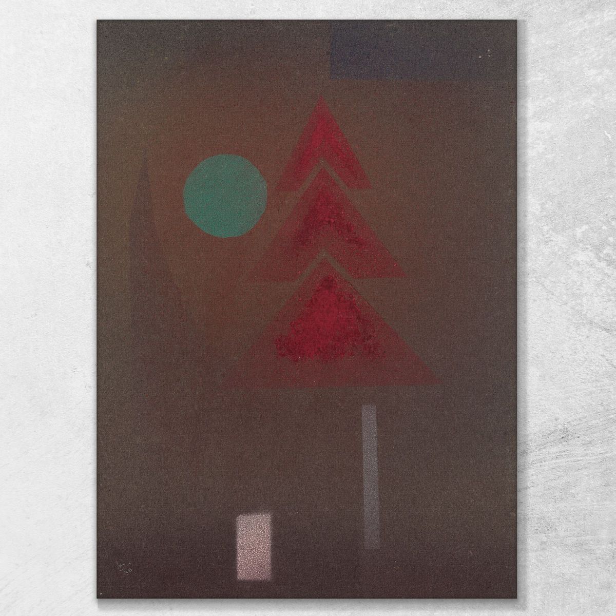 Almost Sunk Wassily Kandinsky wk62 canvas print 