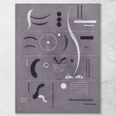 Four Parts 1932 Wassily Kandinsky wk63 canvas print 