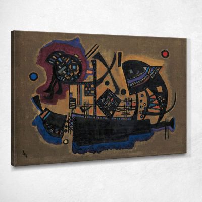 Braid Woven Wassily Kandinsky wk66 canvas print 