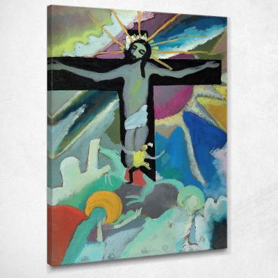 Crucified Christ Wassily Kandinsky wk67 canvas print 