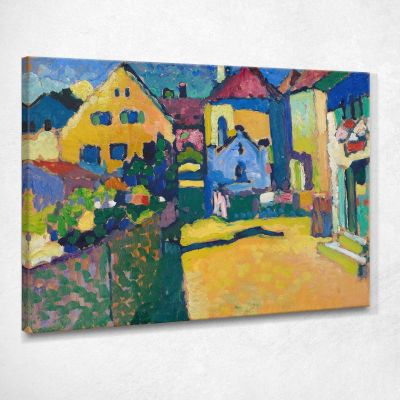 Green Lane In Murnau Wassily Kandinsky wk70 canvas print 