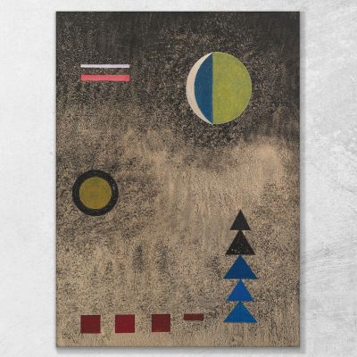 In Casual Black Wassily Kandinsky wk78 canvas print 