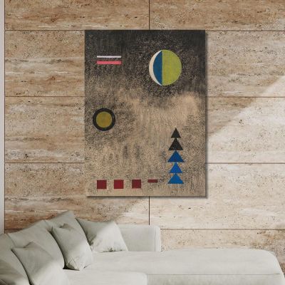 In Casual Black Wassily Kandinsky wk78 canvas print 