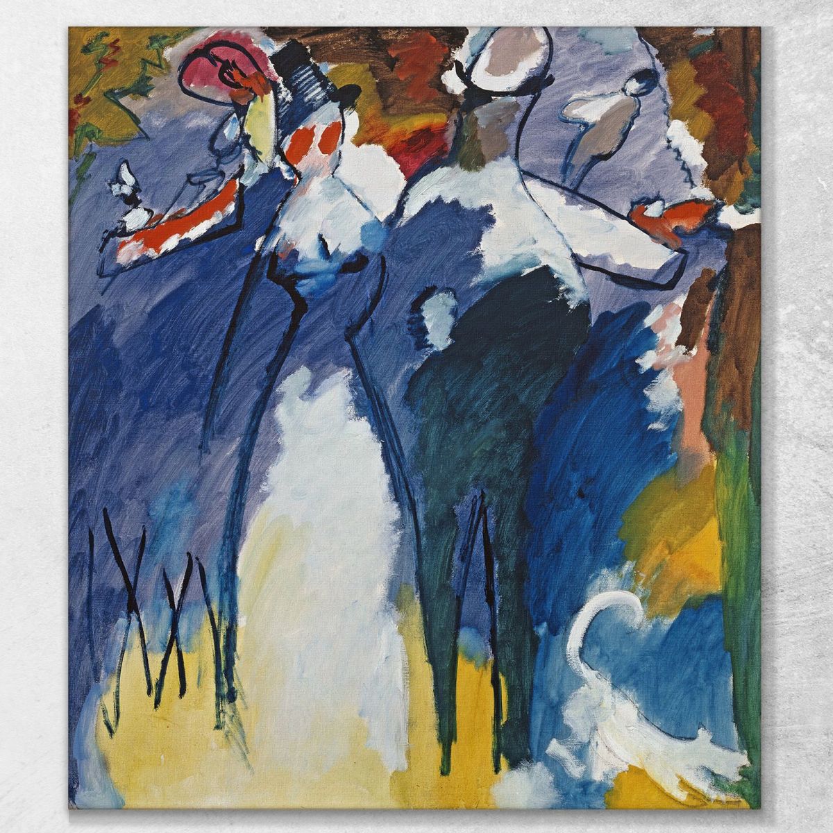 Impression Vi Sunday Wassily Kandinsky wk81 canvas print 