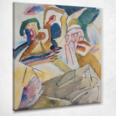 Improvisation 18 With Tombstone Wassily Kandinsky wk82 canvas print 