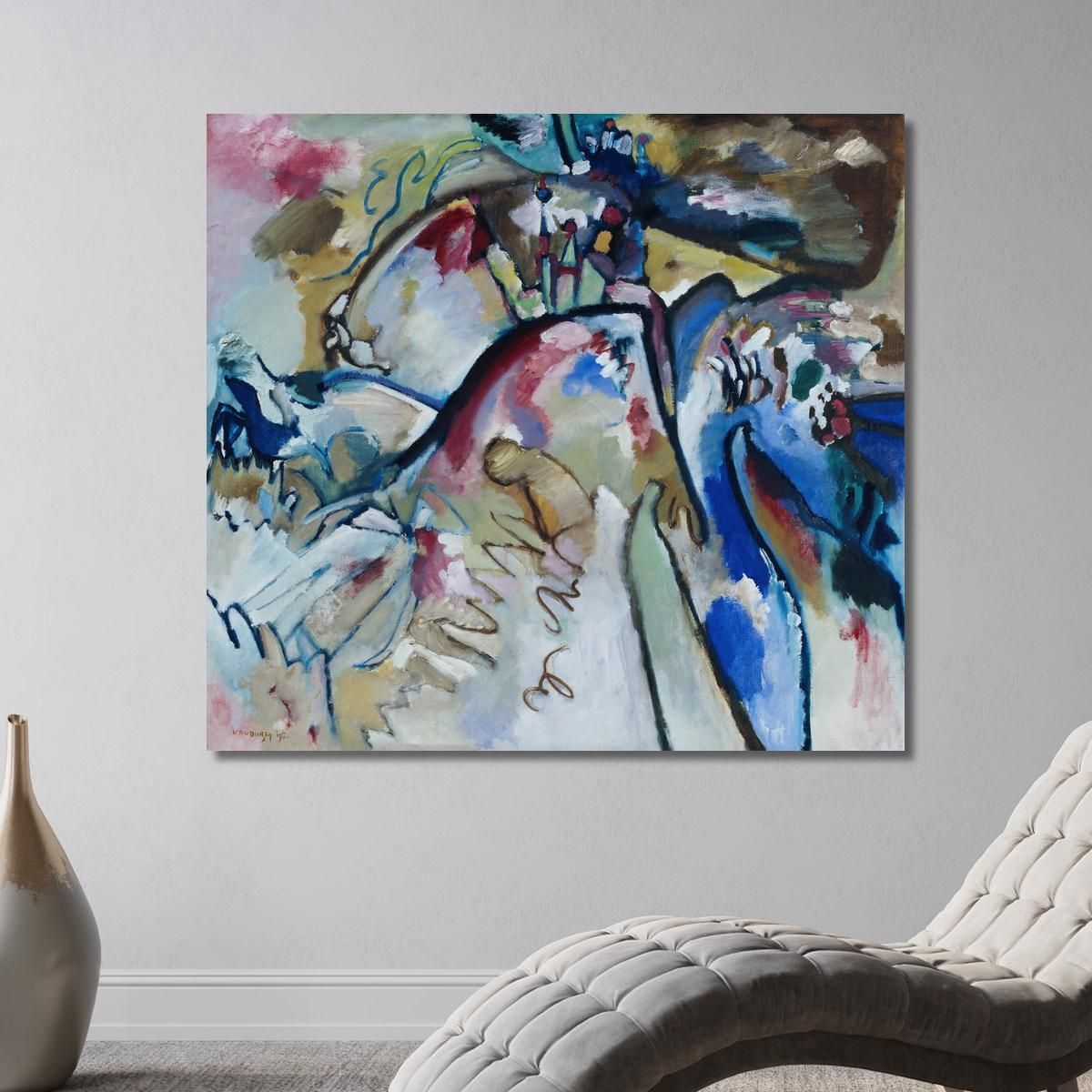 Improvisation 21A Wassily Kandinsky wk84 canvas print 