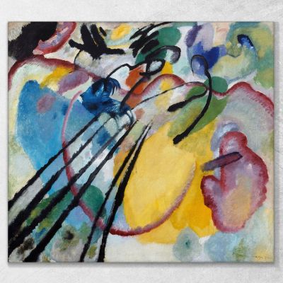 Improvisation 26 Rowing Wassily Kandinsky wk85 canvas print 