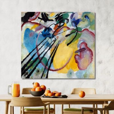 Improvisation 26 Rowing Wassily Kandinsky wk85 canvas print 