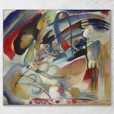 Improvisation 33 Orient 1 1913 Wassily Kandinsky wk89 canvas print 