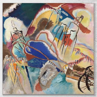 Improvisation No. 30 Cannons Wassily Kandinsky wk93 canvas print 