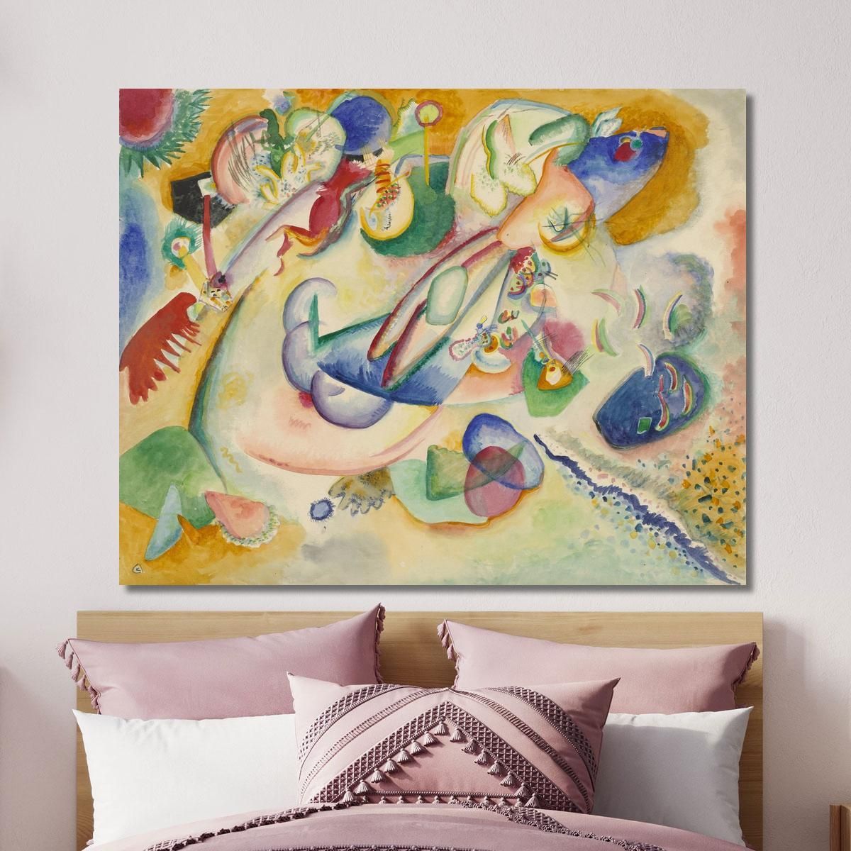 Improvisation Wassily Kandinsky wk97 canvas print 
