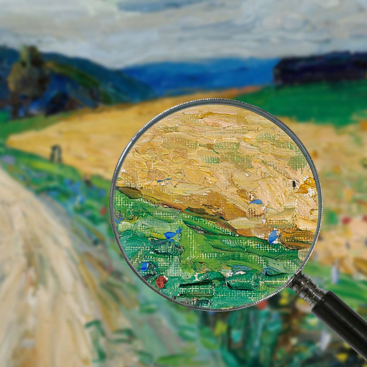 Kallmünz Nature Study On The Yellow Stagecoach Wassily Kandinsky wk104 canvas print