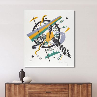 Small Worlds Iv Small Worlds Iv Wassily Kandinsky wk109 canvas print 