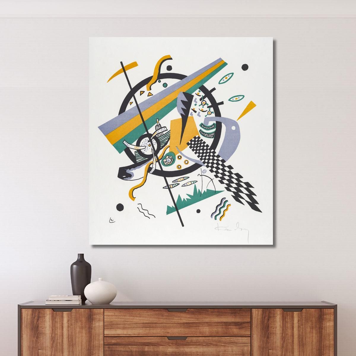 Small Worlds Iv Small Worlds Iv Wassily Kandinsky wk109 canvas print 