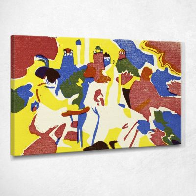 Sounds Wassily Kandinsky wk116 canvas print 