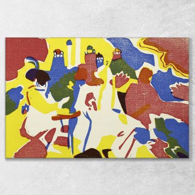 Sounds Wassily Kandinsky wk116 canvas print 