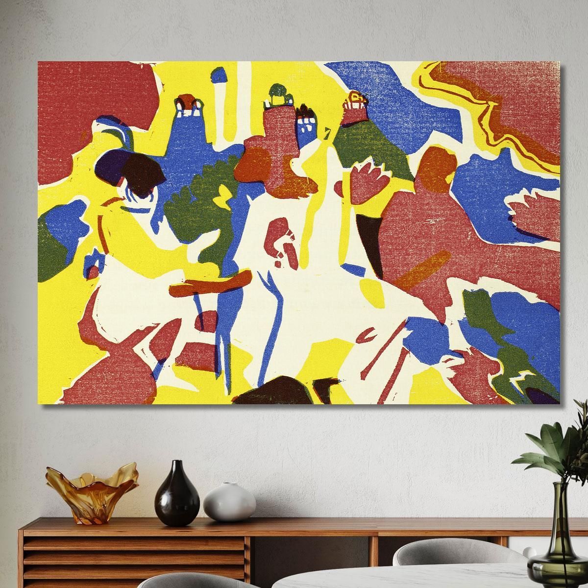 Sounds Wassily Kandinsky wk116 canvas print 
