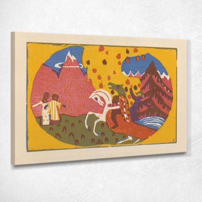 Sounds Pl.05 Wassily Kandinsky wk121 canvas print 