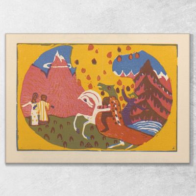 Sounds Pl.05 Wassily Kandinsky wk121 canvas print 