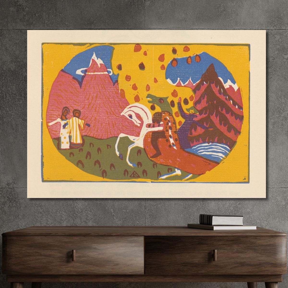 Sounds Pl.05 Wassily Kandinsky wk121 canvas print 