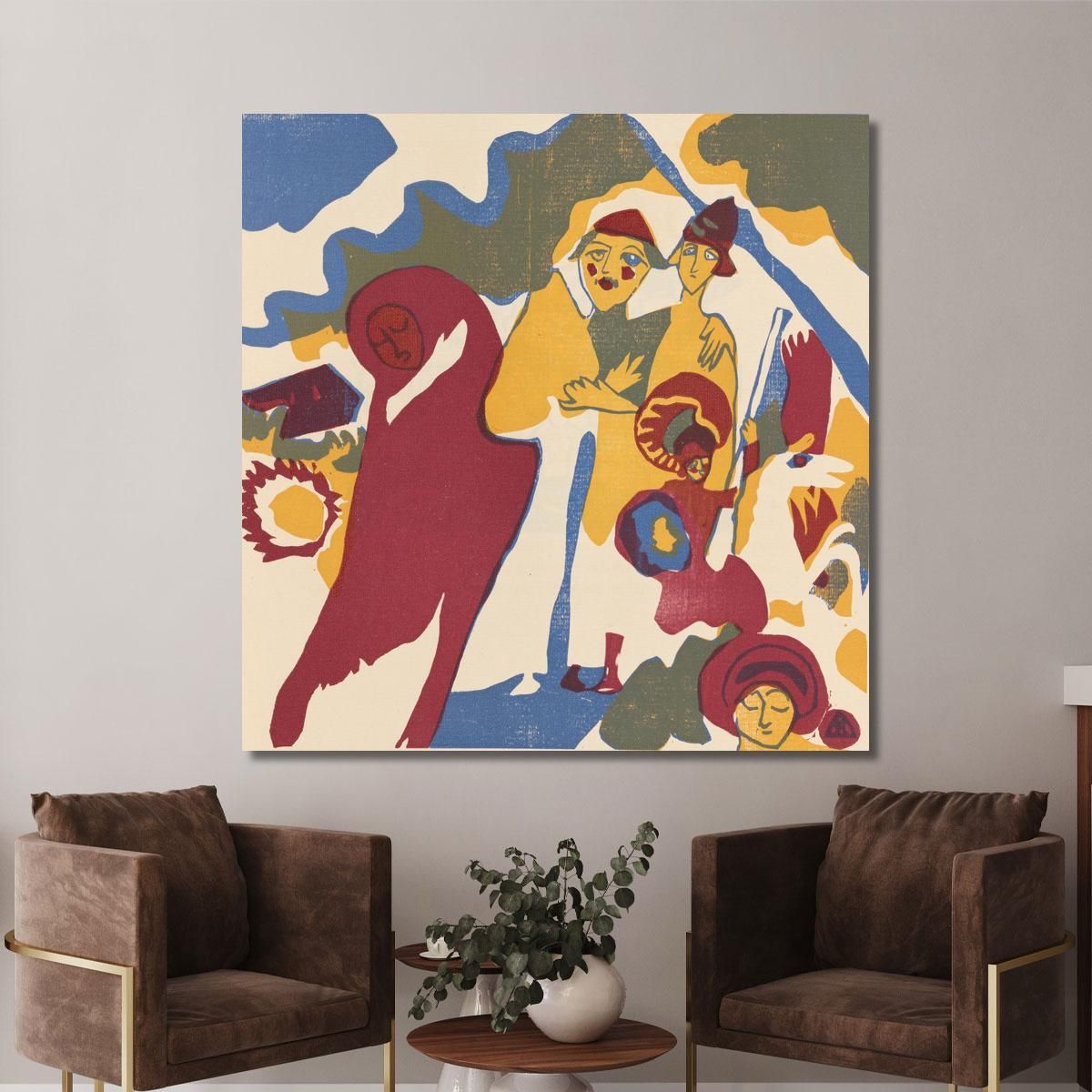 Sounds Pl.07 Wassily Kandinsky wk123 canvas print 