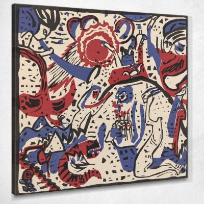 Sounds Pl.11 Wassily Kandinsky wk127 canvas print 