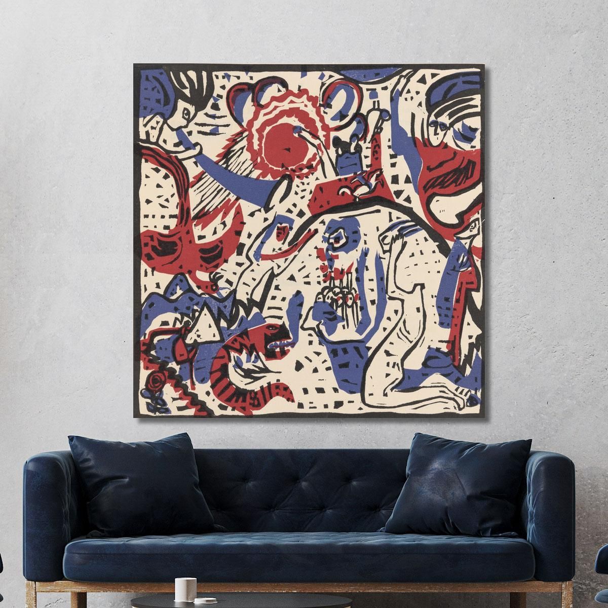 Sounds Pl.11 Wassily Kandinsky wk127 canvas print 