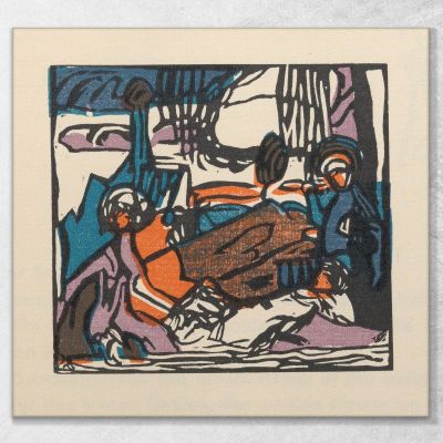 Sounds Pl.13 Wassily Kandinsky wk128 canvas print 